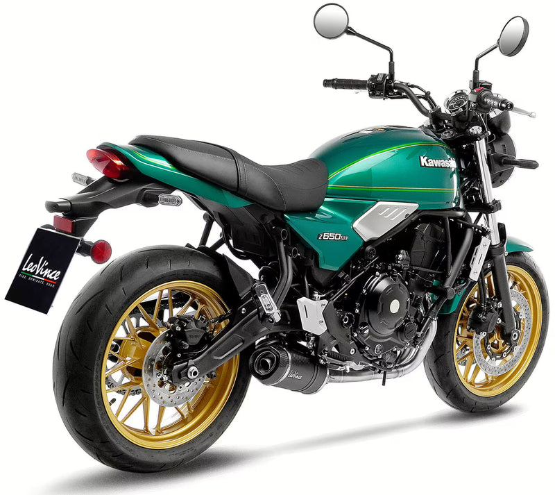 Kawasaki 650 Modellen LeoVince SBK LV-One EVO II Compleet Uitlaatsysteem