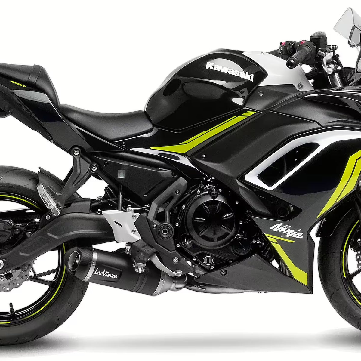 Kawasaki Ninja 650 / Versys 650 / Z650 / Z650 RS – LeoVince SBK LV One EVO Black Edition Full Exhaust System