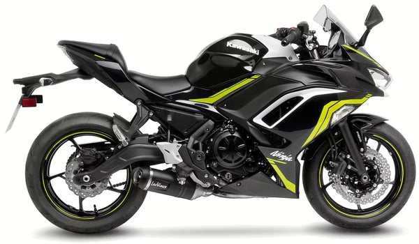 Kawasaki Ninja 650 / Versys 650 / Z650 / Z650 RS – LeoVince SBK LV One EVO Black Edition Compleet Uitlaatsysteem