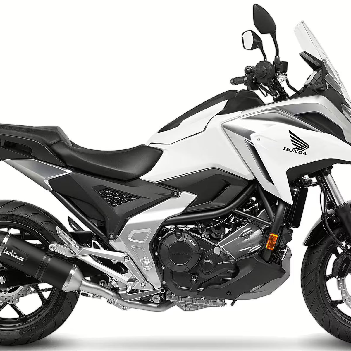 Honda NC 750 X – LeoVince SBK LV One EVO Black Edition Slip-On Exhaust