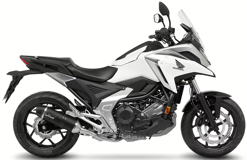 Honda NC 750 X – LeoVince SBK LV One EVO Black Edition Slip-On Uitlaat