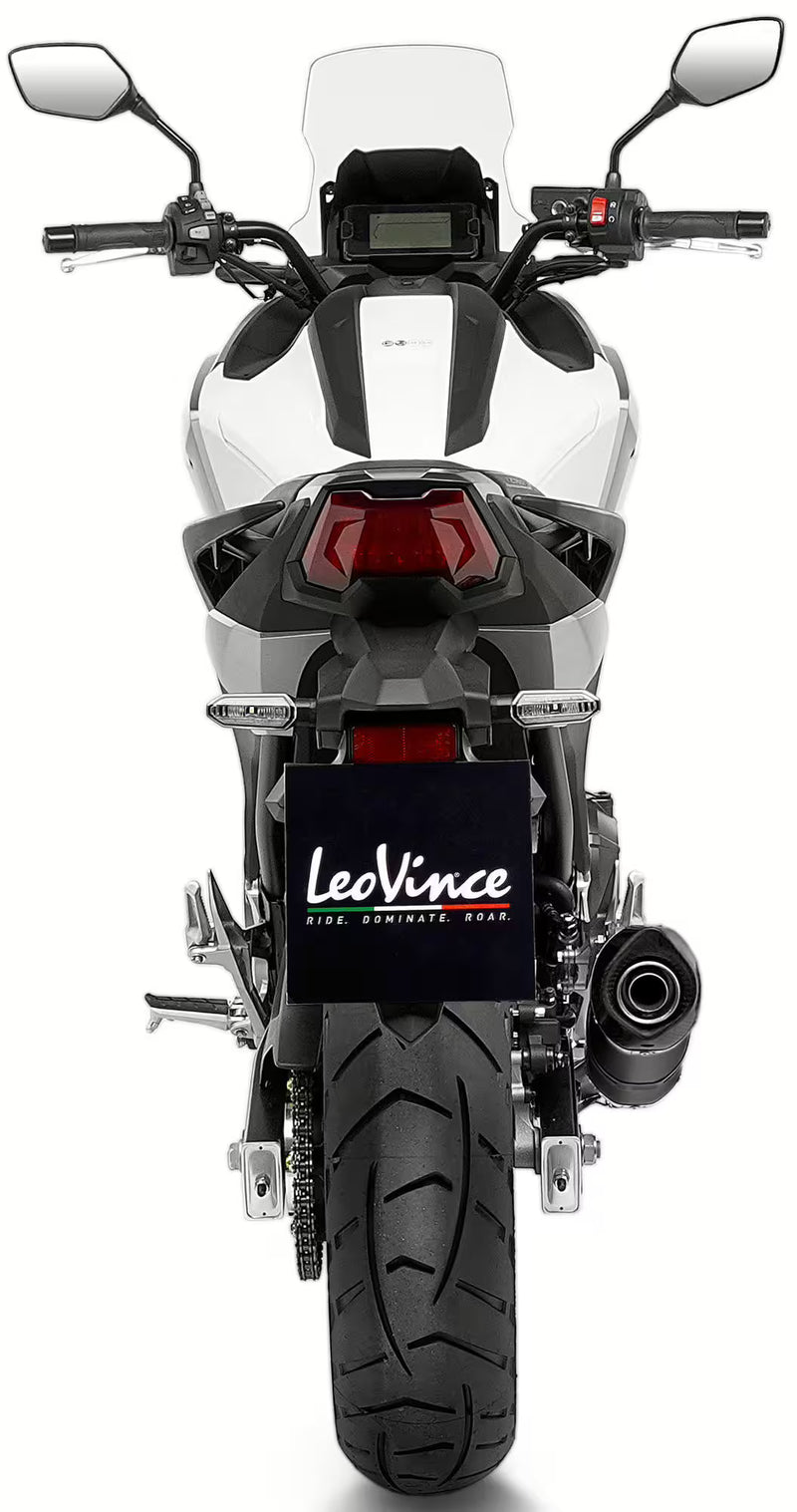 Honda NC 750 X – LeoVince SBK LV One EVO Black Edition Slip-On Uitlaat