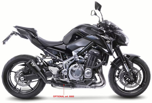 Kawasaki Z900 – LeoVince SBK LV-10 Full Black Slip-On Exhaust