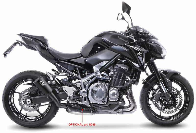 Kawasaki Z900 – LeoVince SBK LV-10 Full Black Slip-On Uitlaat