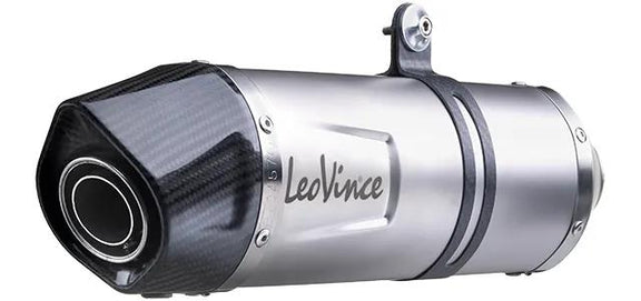 LeoVince LV One EVO II Compleet systeem Uitlaatdemper RVS