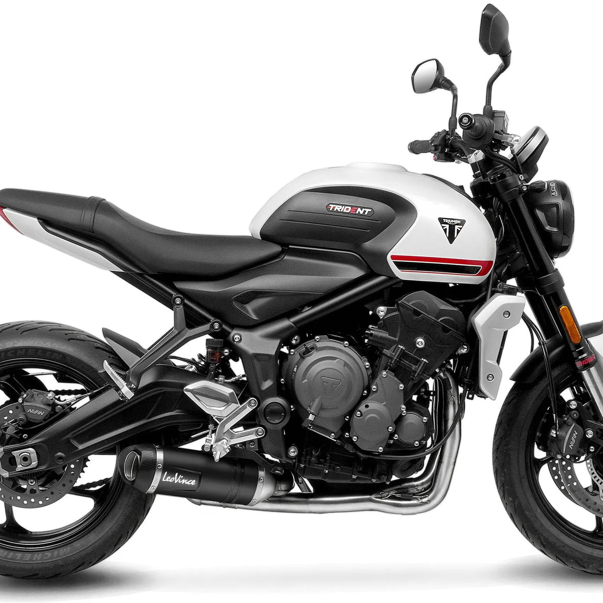 LeoVince LV One EVO Black Edition Compleet systeem Uitlaatdemper RVS