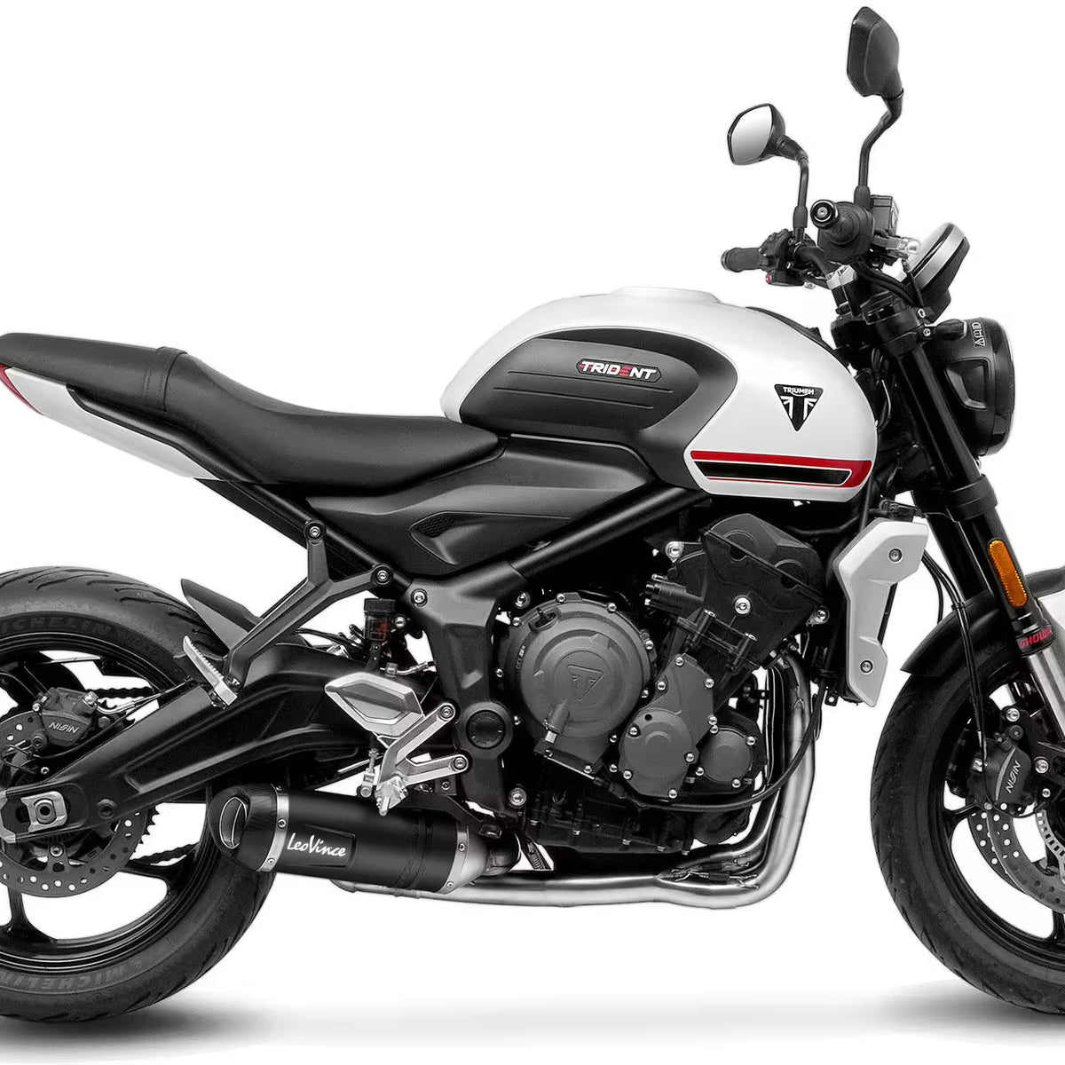 Triumph Trident 600 LeoVince SBK LV One EVO Black Edition Slip-On