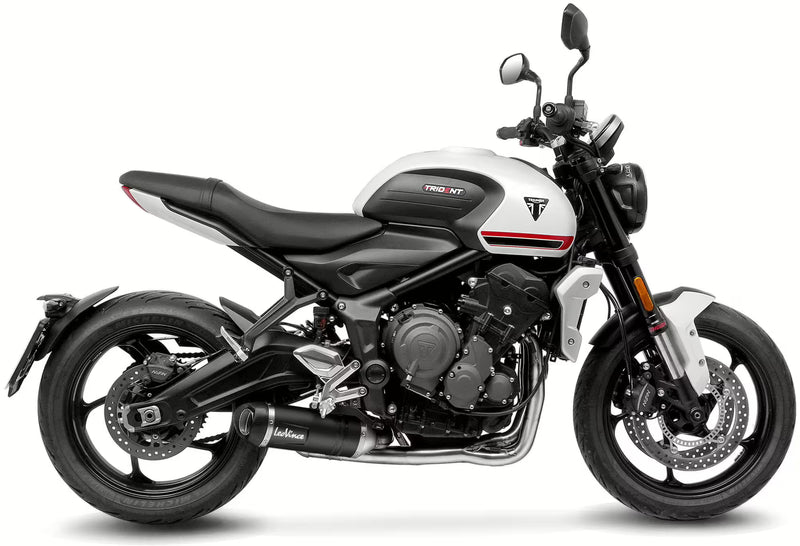 Triumph Trident 600 LeoVince SBK LV One EVO Black Edition Slip-On