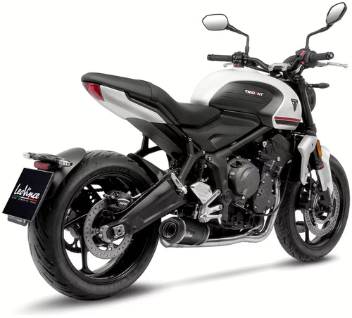Triumph Trident 600 LeoVince SBK LV One EVO Black Edition Slip-On