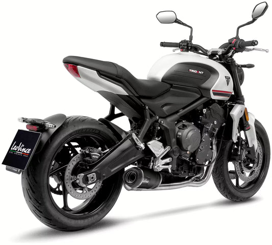Triumph Trident 600 LeoVince SBK LV One EVO Black Edition Slip-On