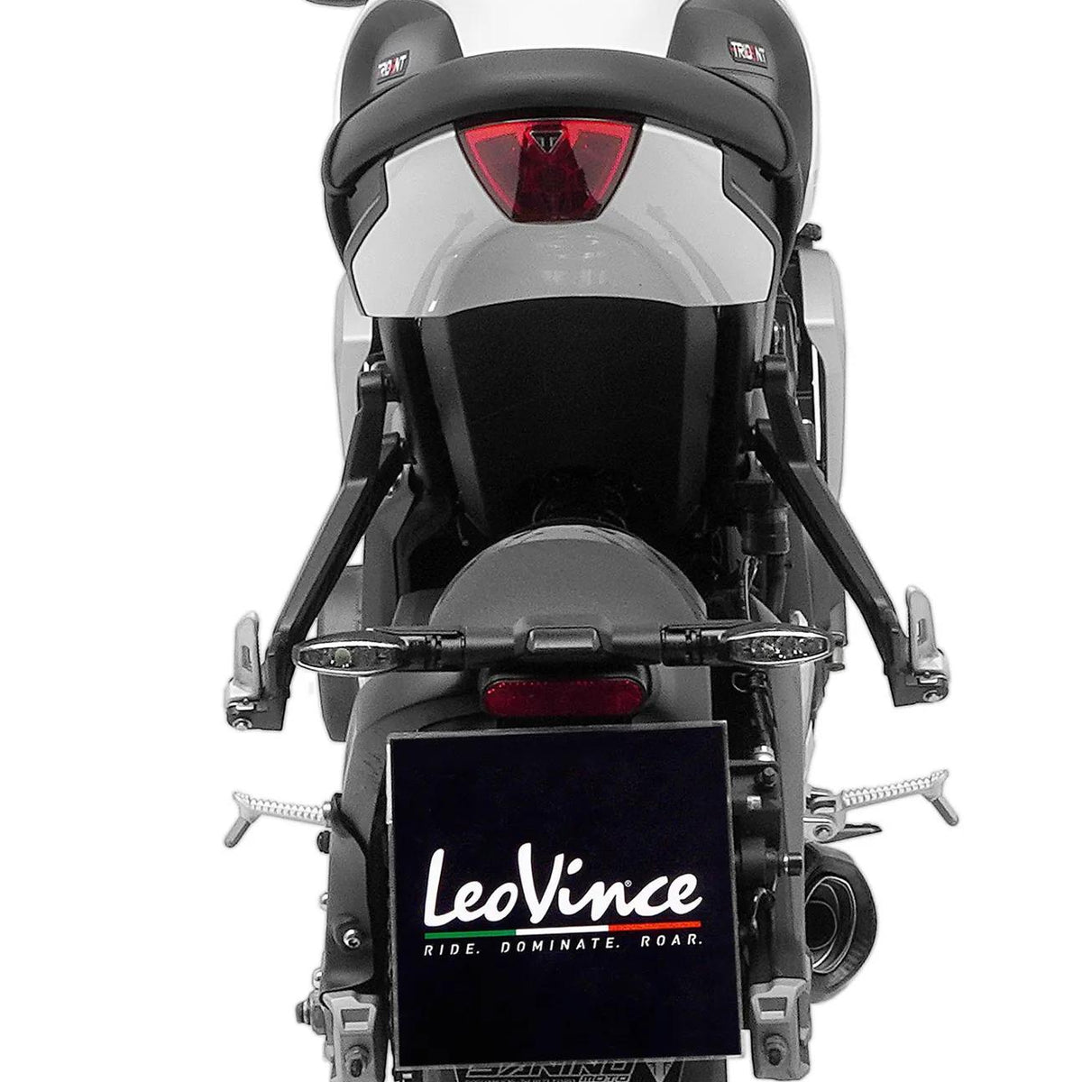 LeoVince LV One EVO Black Edition Compleet systeem Uitlaatdemper RVS