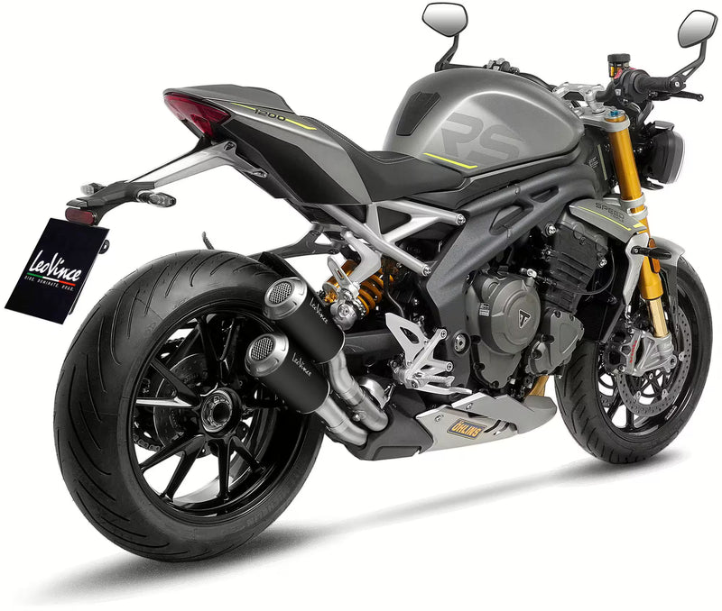 Triumph Speed Triple 1200 RR / RS – LeoVince SBK LV-10 Black Edition Slip-On Uitlaat
