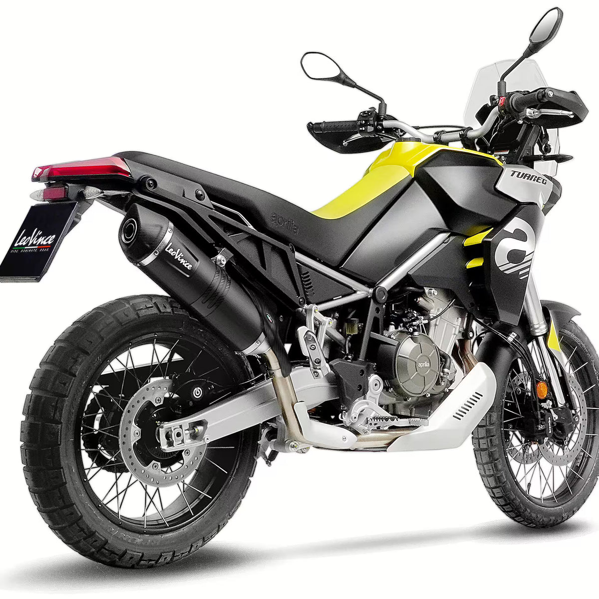 Aprilia Tuareg 660 LeoVince SBK LV One EVO Black Edition Slip-On