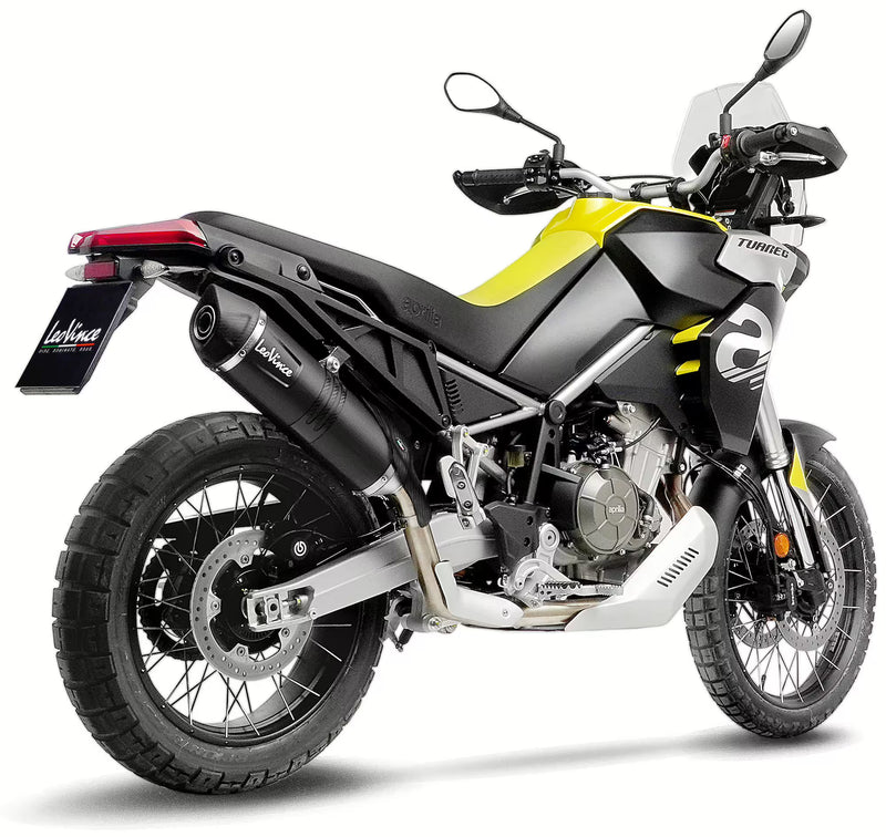 Aprilia Tuareg 660 LeoVince SBK LV One EVO Black Edition Slip-On