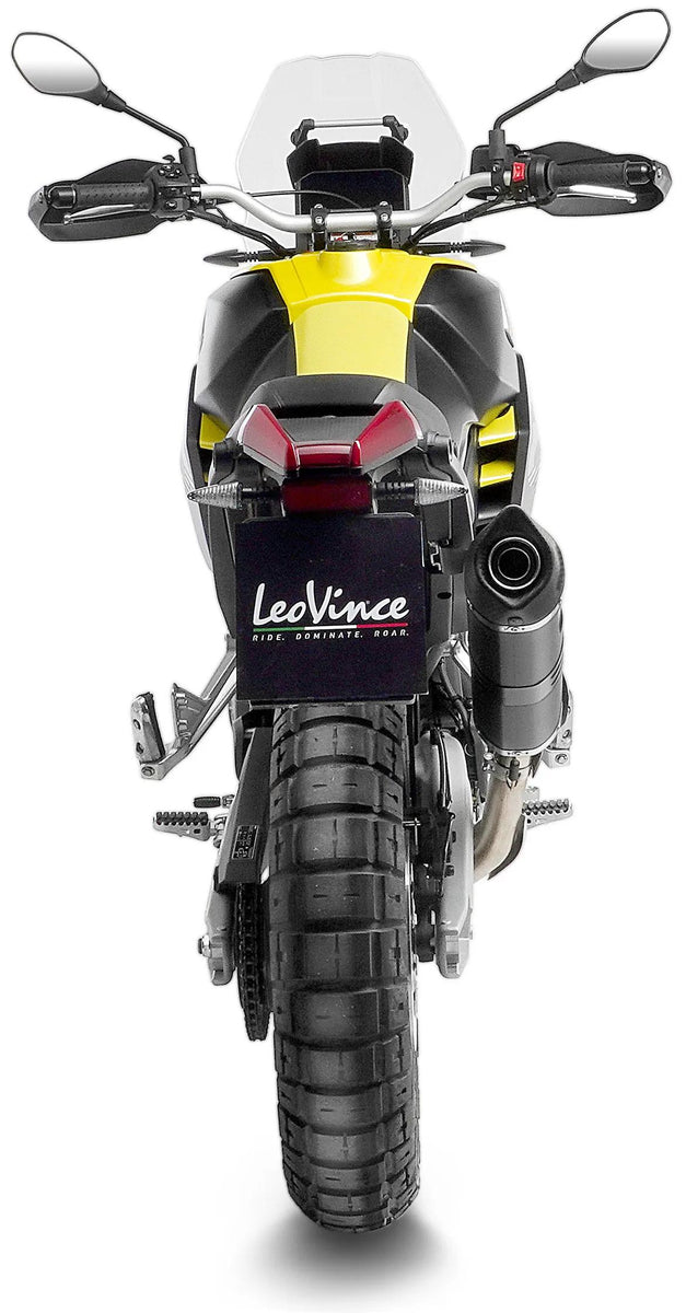 LeoVince LV One EVO Black Edition Slip-On Uitlaatdemper RVS