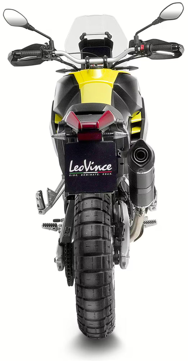 Aprilia Tuareg 660 LeoVince SBK LV One EVO Black Edition Slip-On