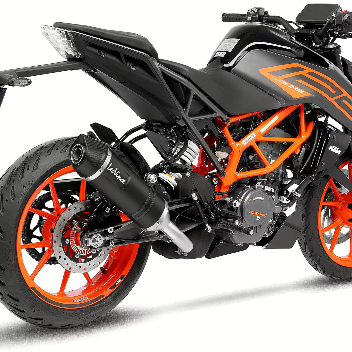 KTM Duke 125 / Duke 390 – LeoVince SBK LV One EVO Black Edition Slip-On