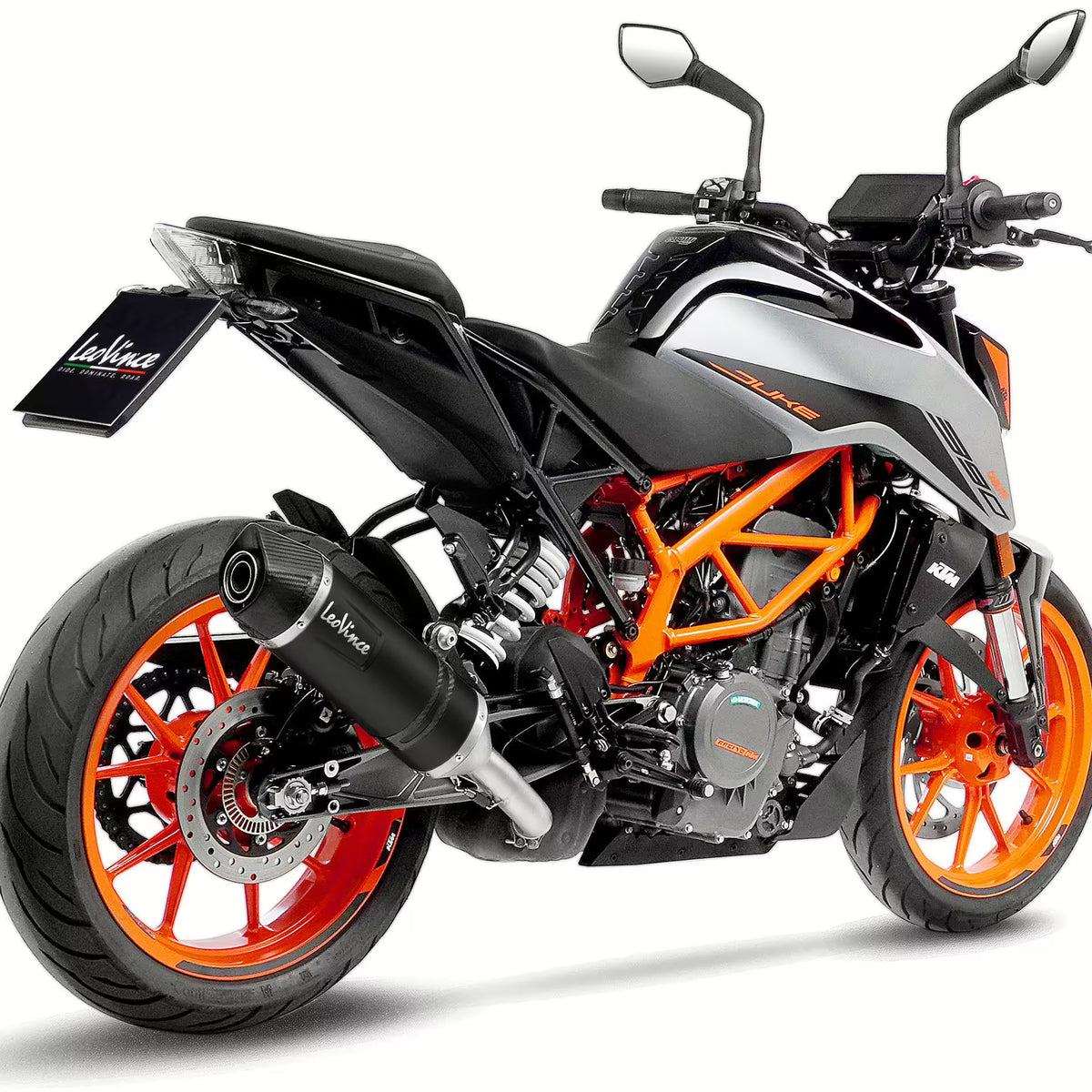 KTM Duke 125 / Duke 390 – LeoVince SBK LV One EVO Black Edition Slip-On