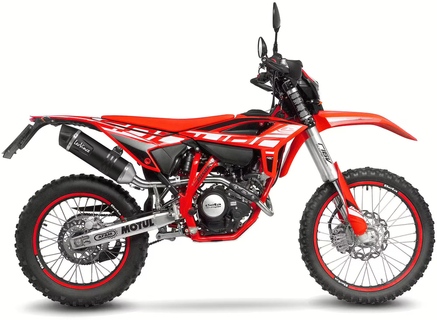 Beta RR 4T 125 LC / RR Motard 4T 125 LC – LeoVince SBK LV One EVO Black Edition Slip-On Uitlaat