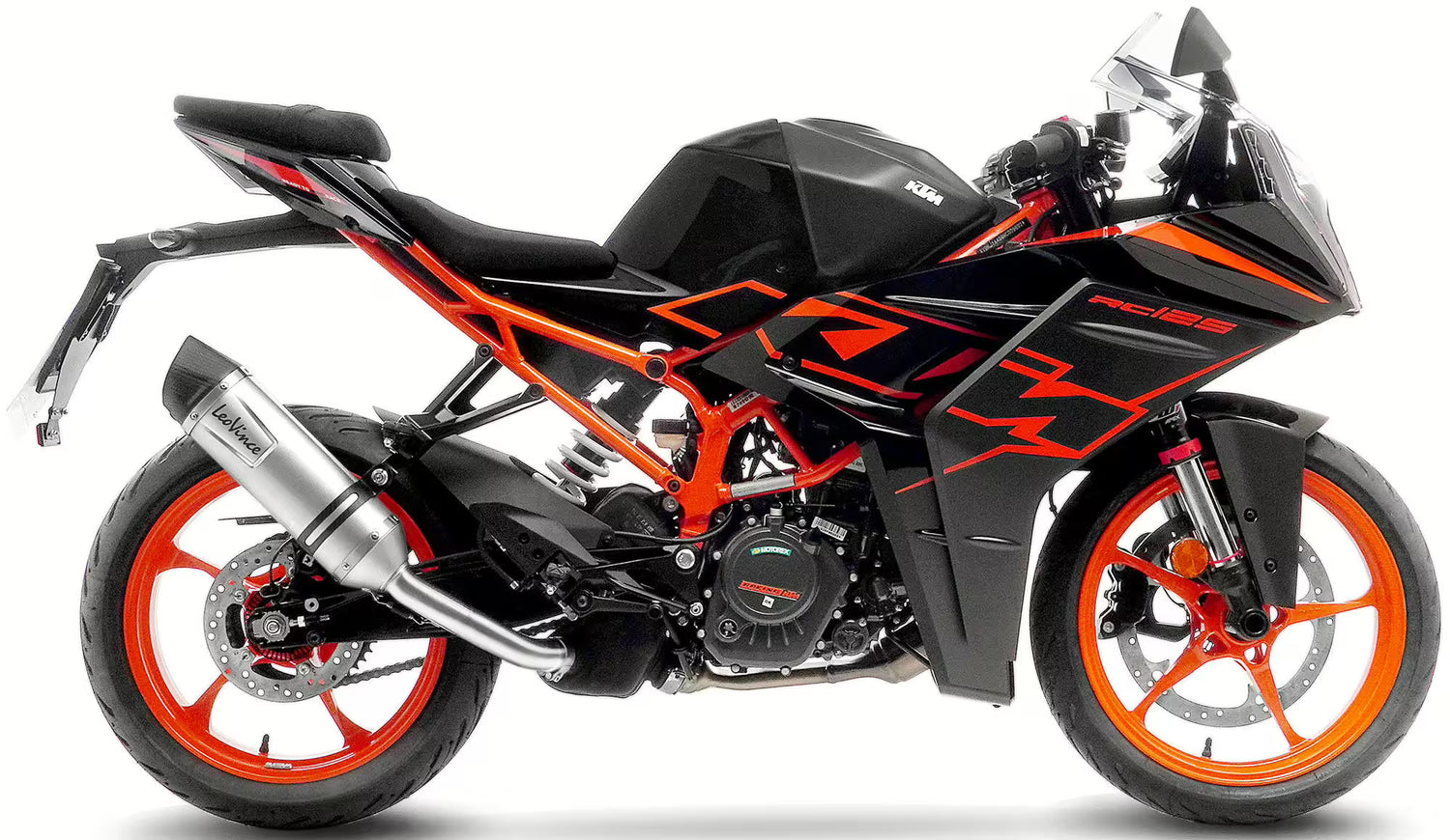 KTM RC 125 LeoVince SBK LV One EVO II Slip-On
