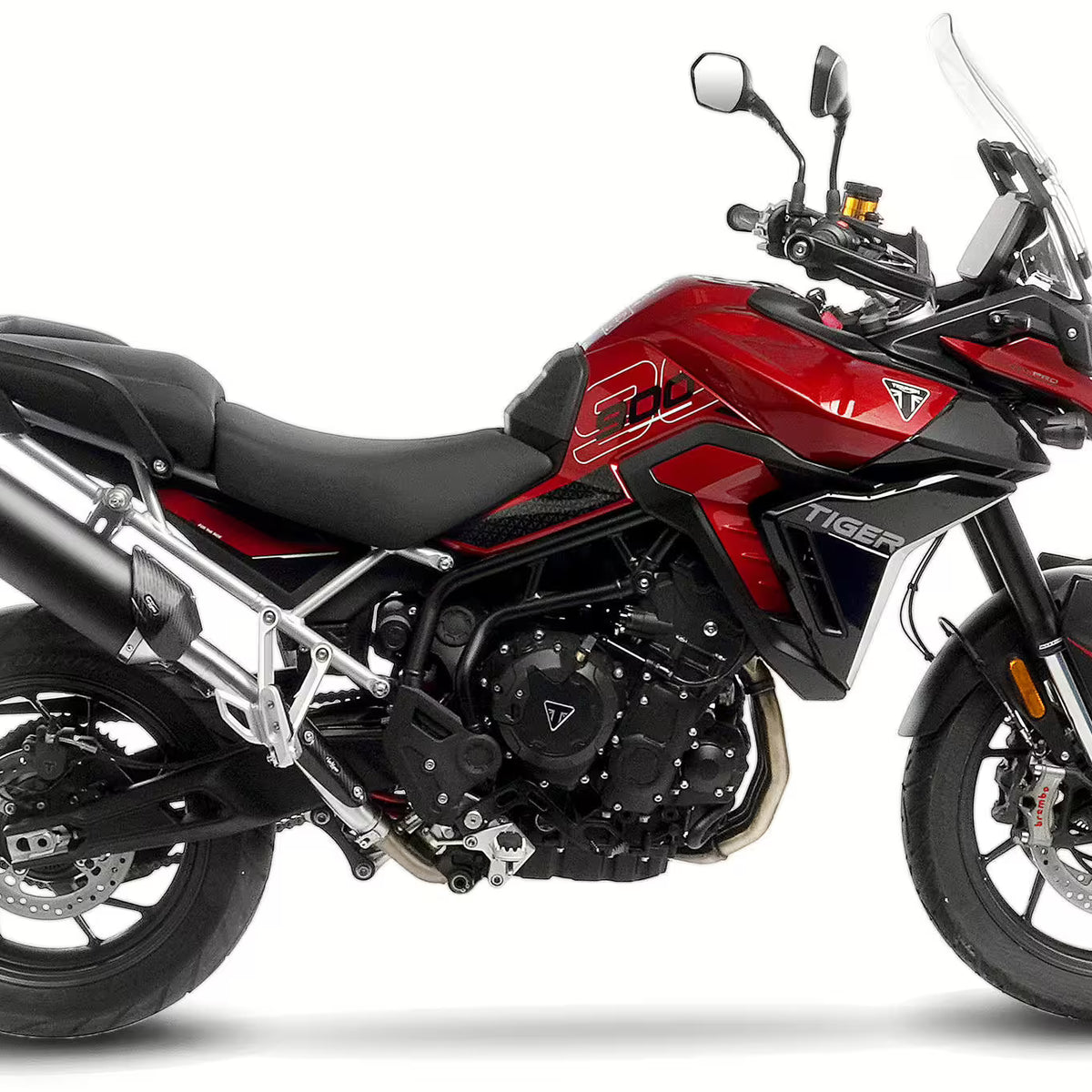 Triumph Tiger 900 GT / GT Pro / Rally Pro – LeoVince SBK LV One EVO Black Edition Slip-On-Auspuffanlage