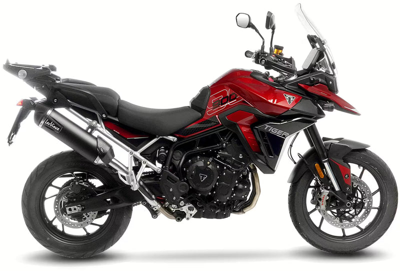 Triumph Tiger 900 GT / GT Pro / Rally Pro – LeoVince SBK LV One EVO Black Edition Slip-On Uitlaat