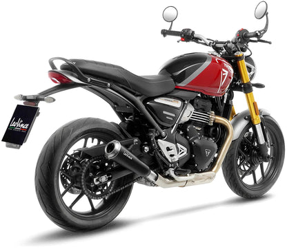 LeoVince GP One Slip-On Uitlaatdemper RVS – Triumph