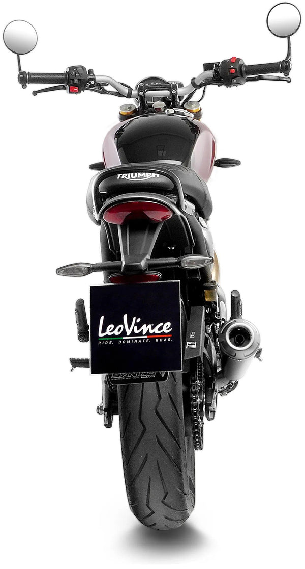 LeoVince GP One Slip-On Endschalldämpfer Edelstahl – Triumph