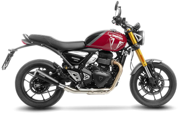 LeoVince GP One Slip-On Uitlaatdemper RVS – Triumph