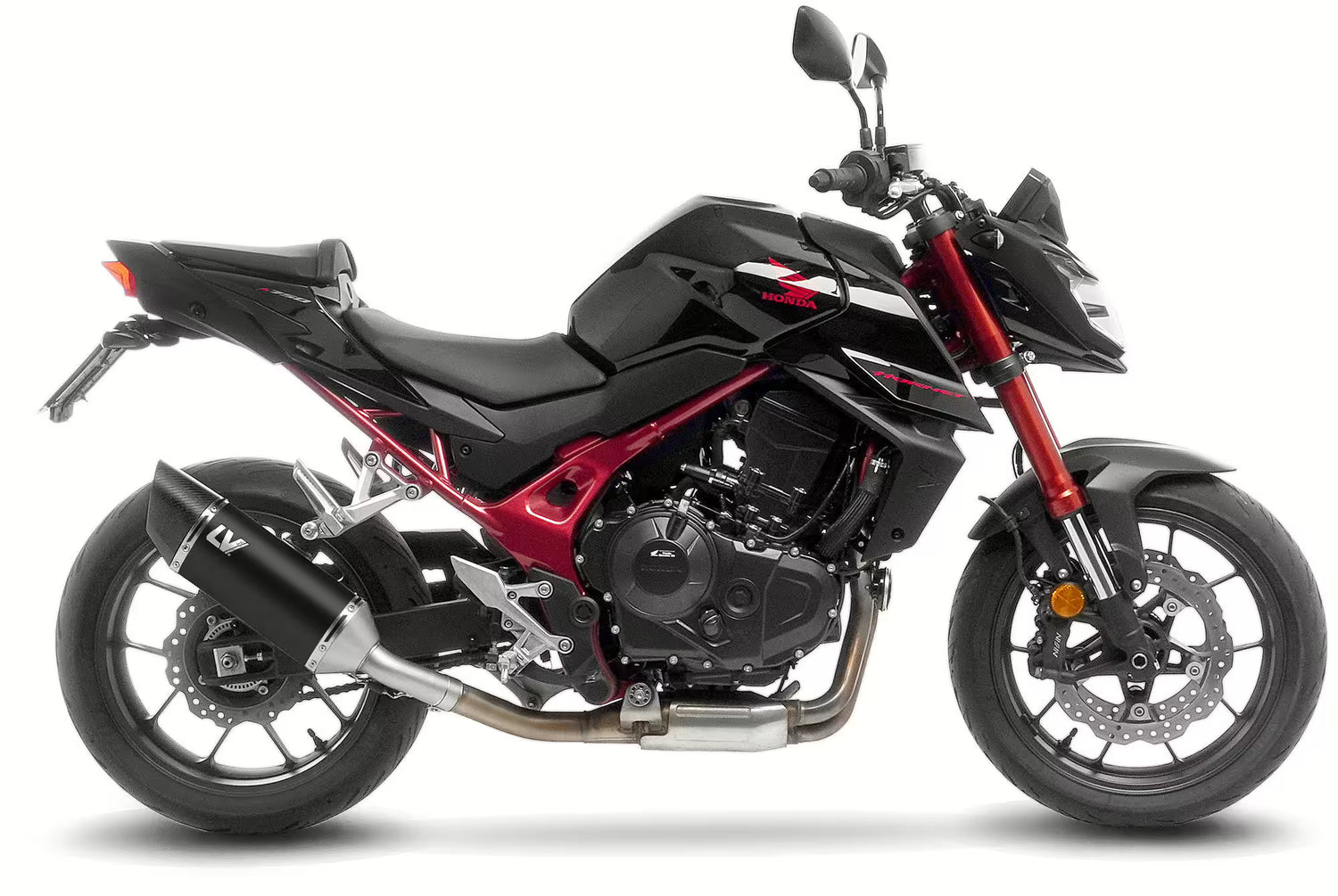 Honda CB 750 Hornet – LeoVince SBK LV-14 R Black Edition Slip-On Uitlaat