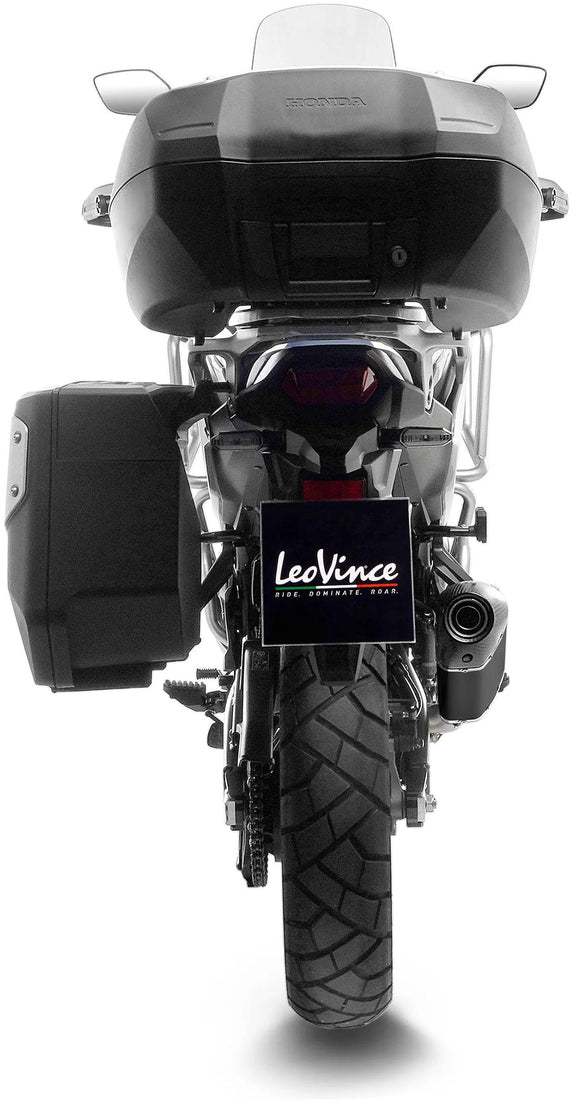LeoVince LV-14 Black Edition Slip-On Uitlaatdemper RVS
