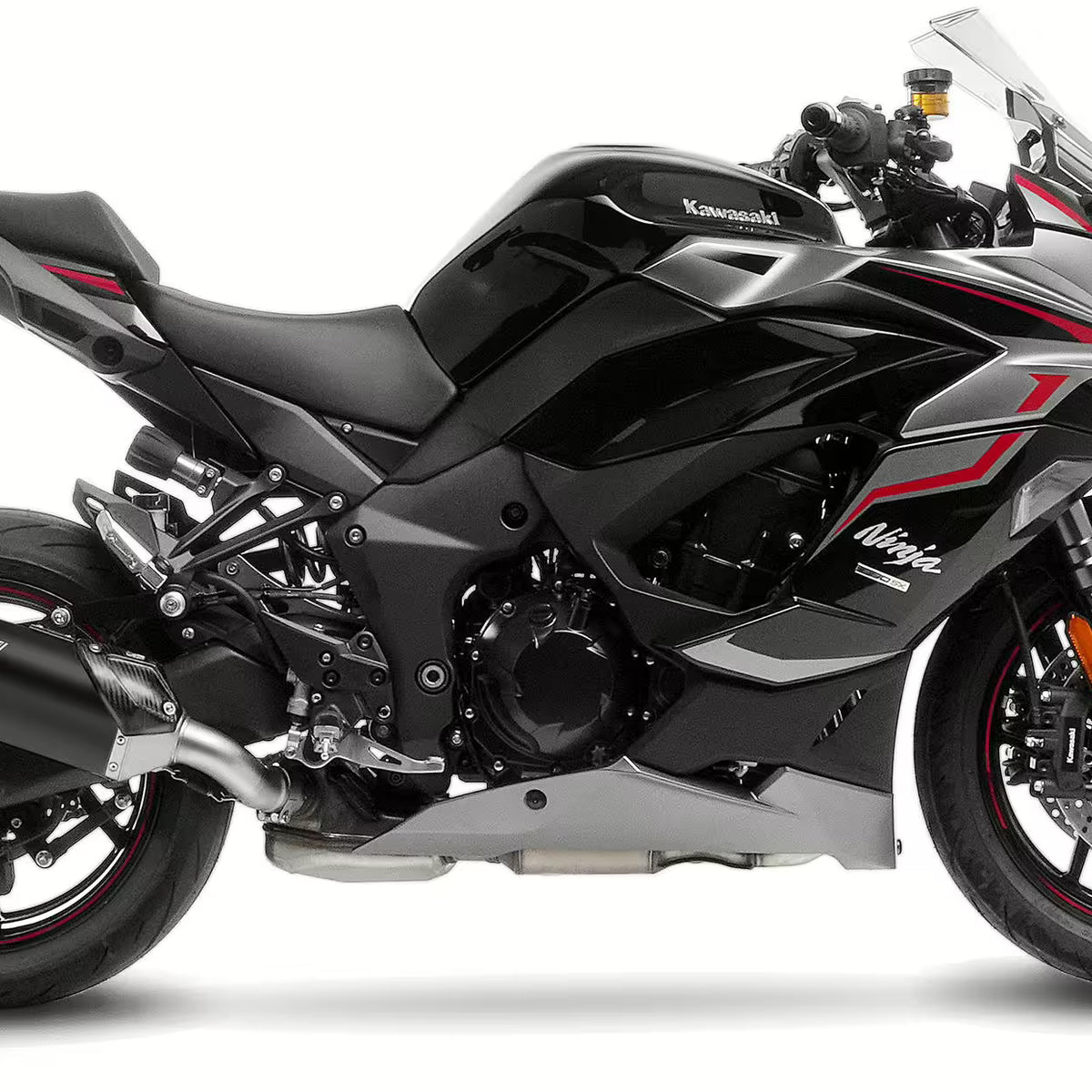 Kawasaki Ninja 1000 SX LeoVince SBK LV-14 R Black Edition Slip-On