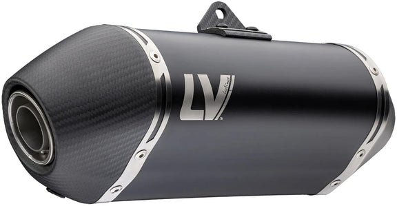 LeoVince LV-14 Black Edition Slip-On Uitlaatdemper RVS