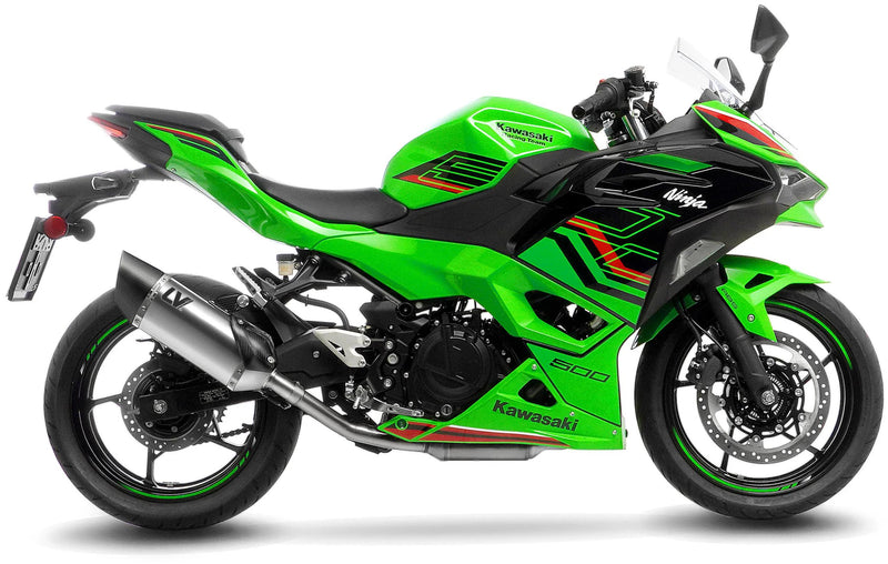 LeoVince LV-14 R Slip-On Uitlaatdemper RVS – Kawasaki