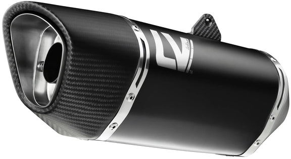 LeoVince LV-14 R Black Edition Slip-On Uitlaatdemper RVS – Kawasaki