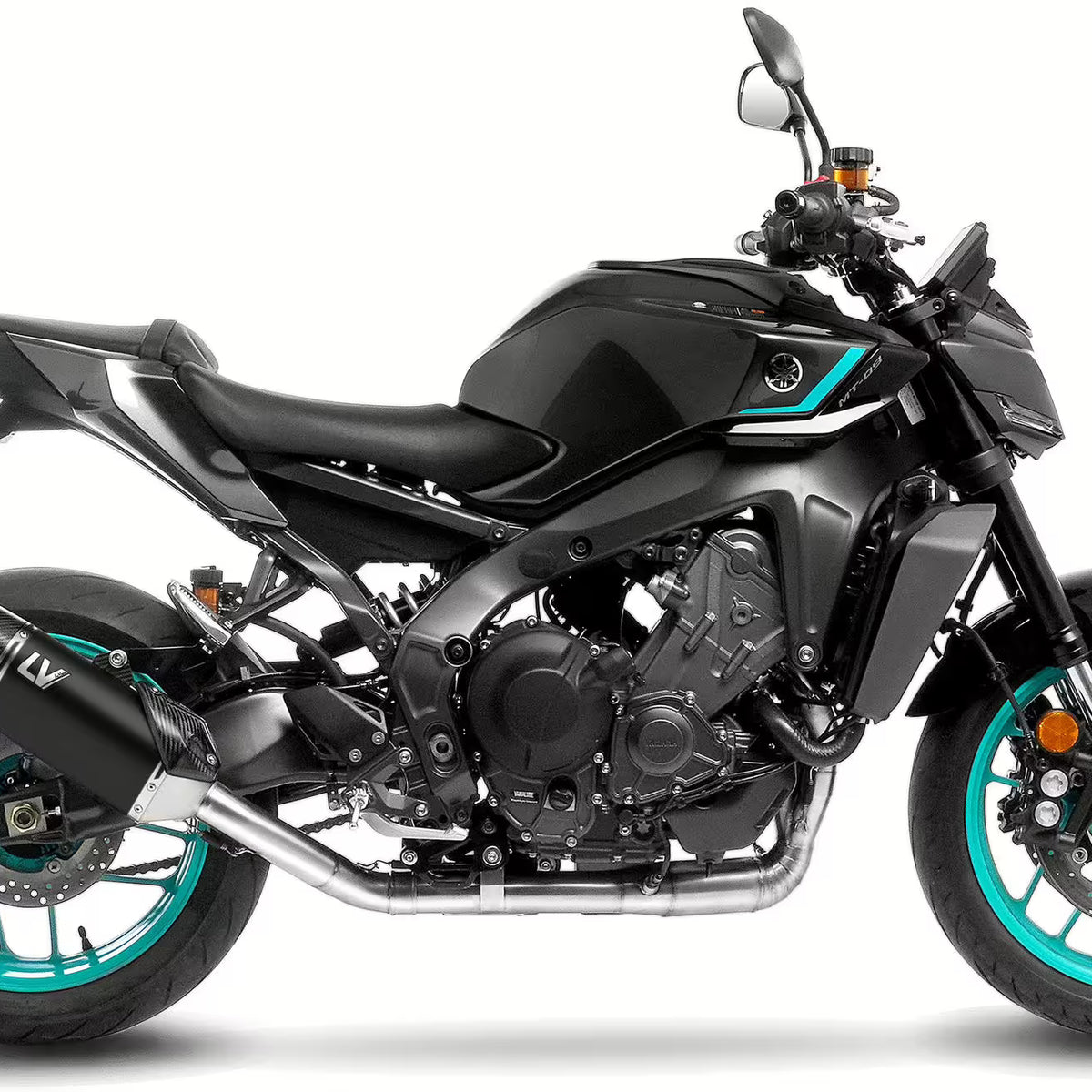Yamaha MT-09 / SP &amp; XSR 900 / GP – LeoVince SBK LV-14 R Black Edition Complete Exhaust System