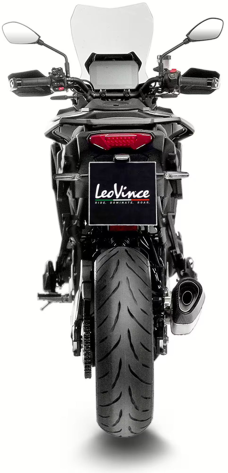 Yamaha Tracer 9 / GT / GT+  LeoVince SBK LV-14 R Compleet Uitlaatsysteem