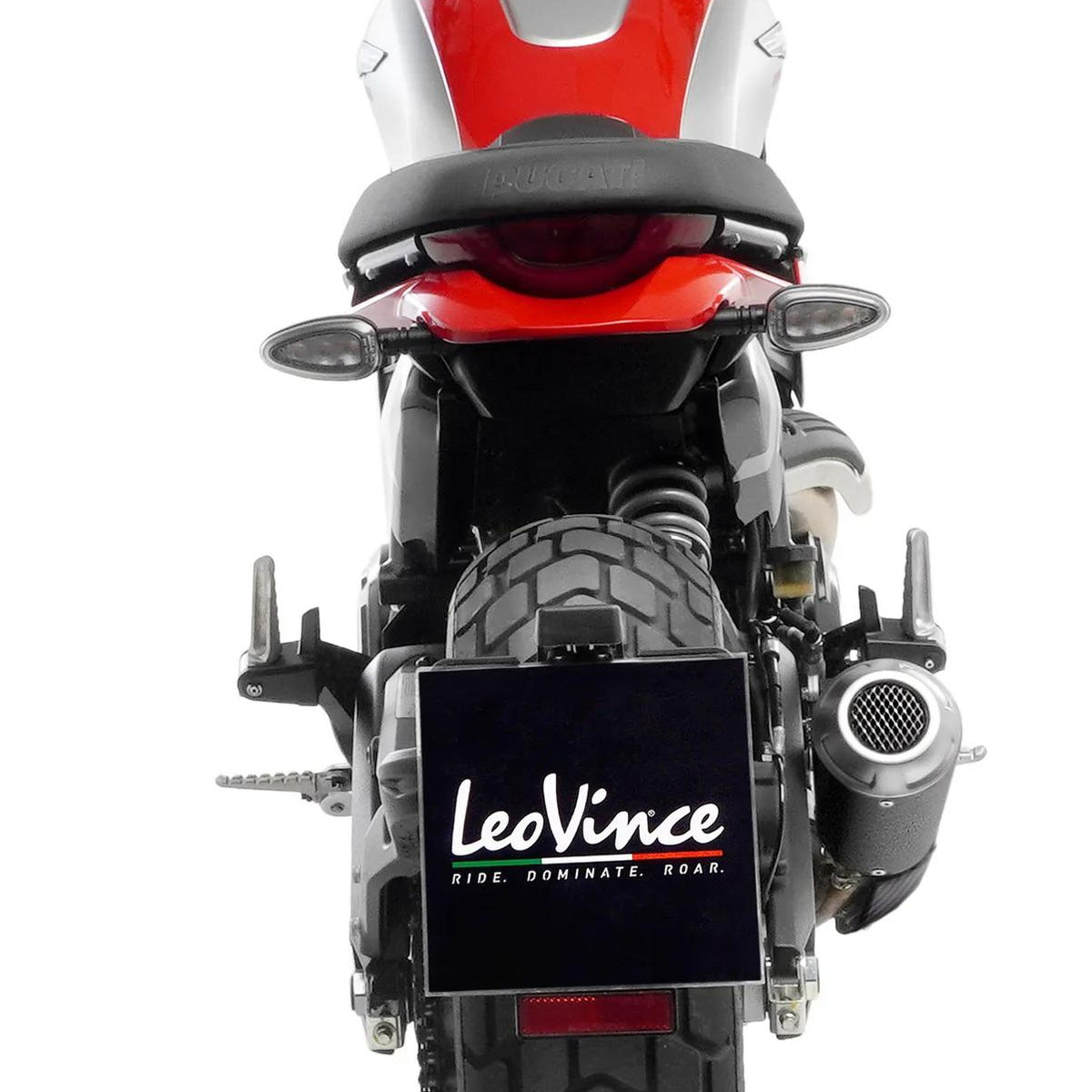 LeoVince LV-10 Slip-On Uitlaatdemper Carbon