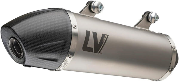Suzuki DR 650 SE – LeoVince LV-X EVO Enduro Slip-On Auspuff Edelstahl mit Carbon Endkappe