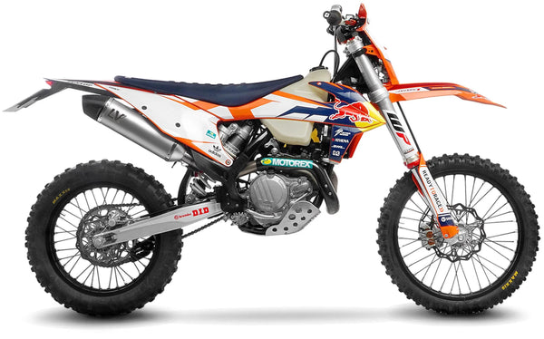 LeoVince LV-X EVO Enduro Slip-On Schalldämpfer Edelstahl