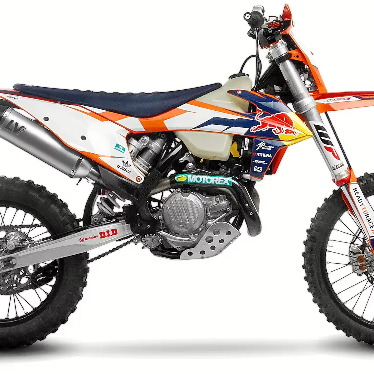 KTM EXC-F / Husqvarna FE / GasGas EC-F – LeoVince LV-X EVO Enduro Slip-On Auspuff Edelstahl