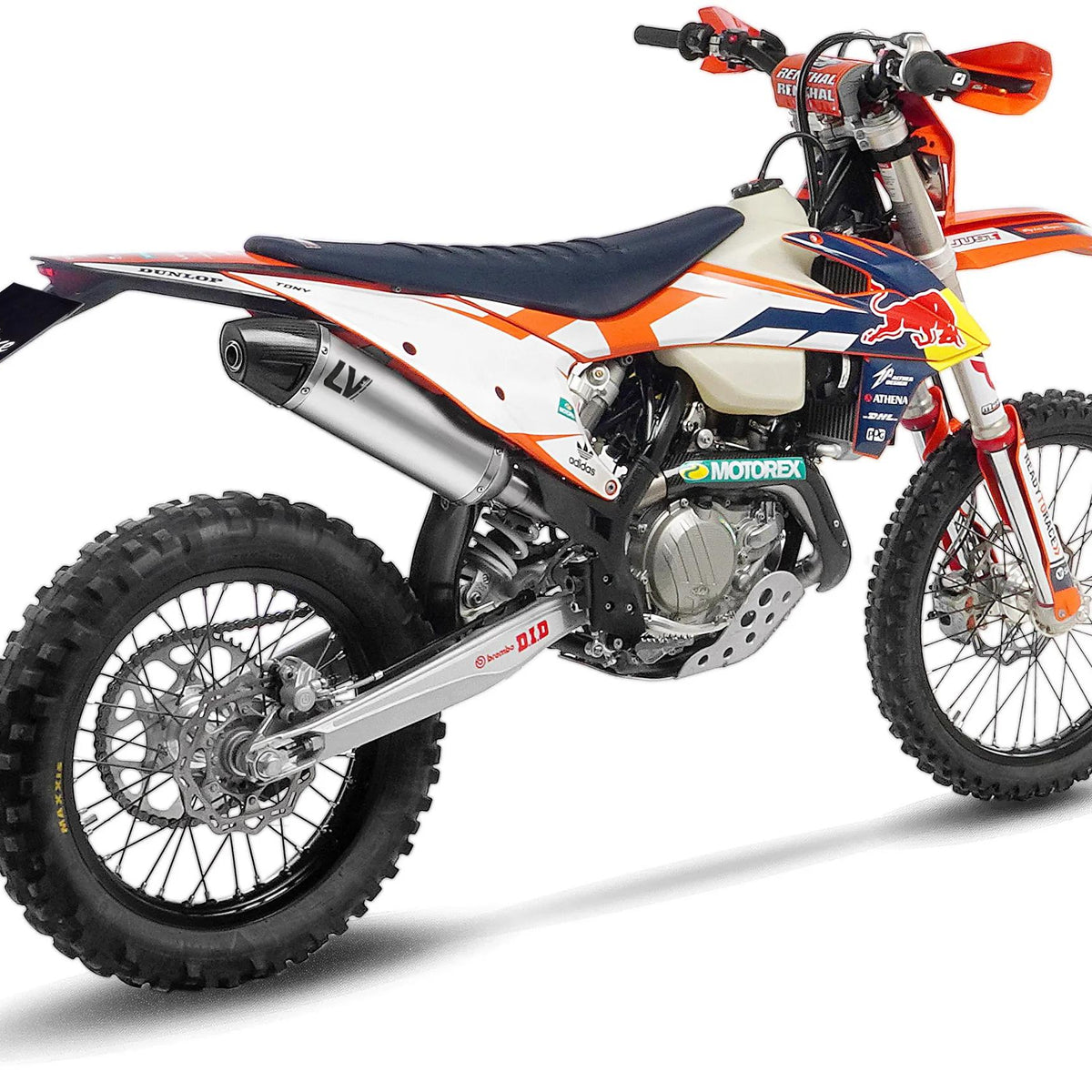 LeoVince LV-X EVO Enduro Slip-On Uitlaatdemper RVS