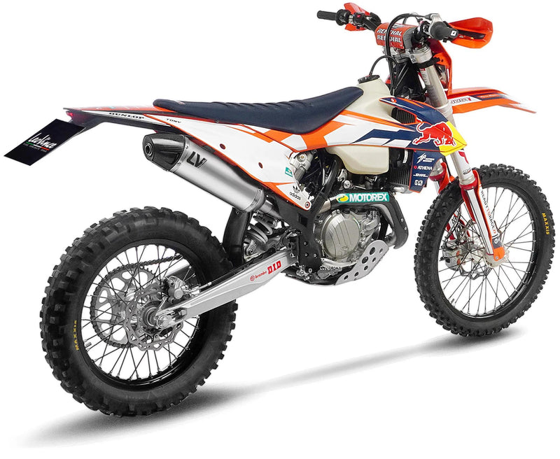 LeoVince LV-X EVO Enduro Slip-On Uitlaatdemper RVS