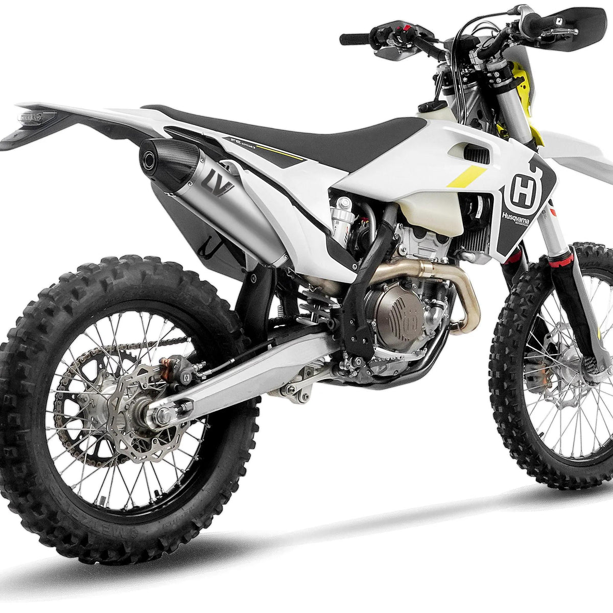 LeoVince LV-X EVO Enduro Slip-On Uitlaatdemper RVS