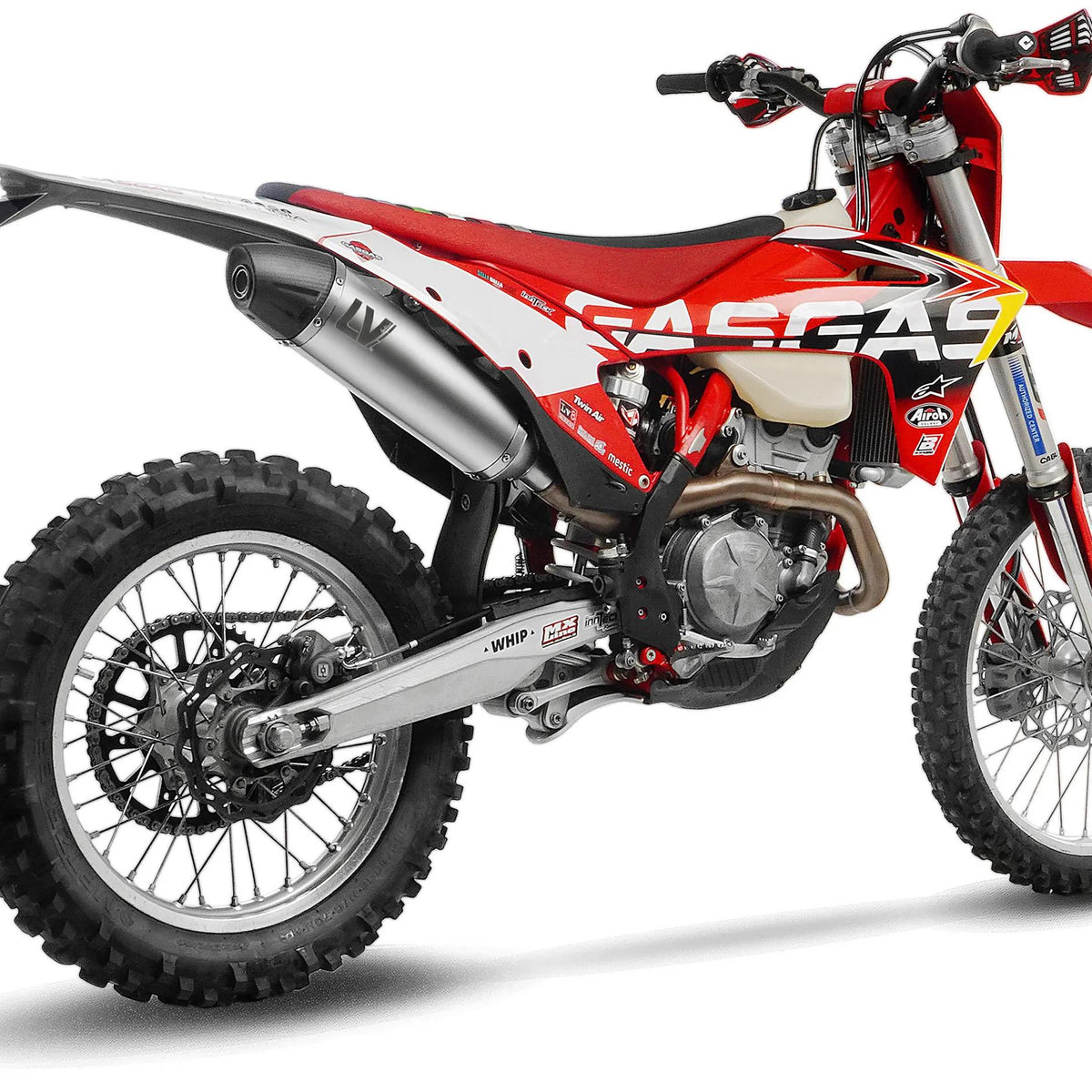 LeoVince LV-X EVO Enduro Slip-On Uitlaatdemper RVS