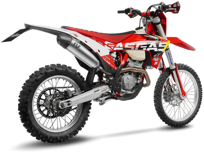 LeoVince LV-X EVO Enduro Slip-On Uitlaatdemper RVS