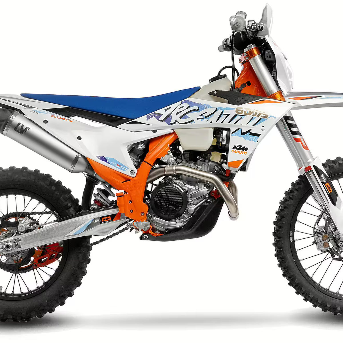 Husqvarna FE &amp; KTM EXC-F LeoVince LV-X EVO Enduro Slip-On Edelstahl