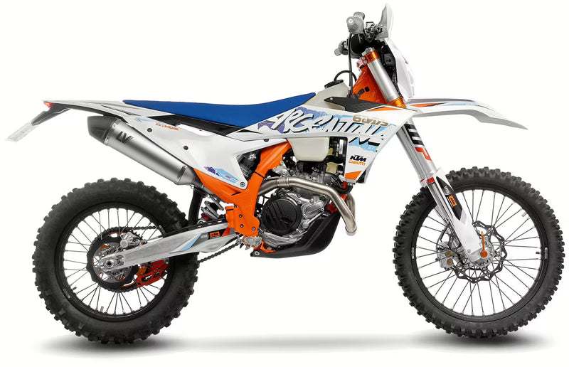Husqvarna FE & KTM EXC-F LeoVince LV-X EVO Enduro Slip-On RVS