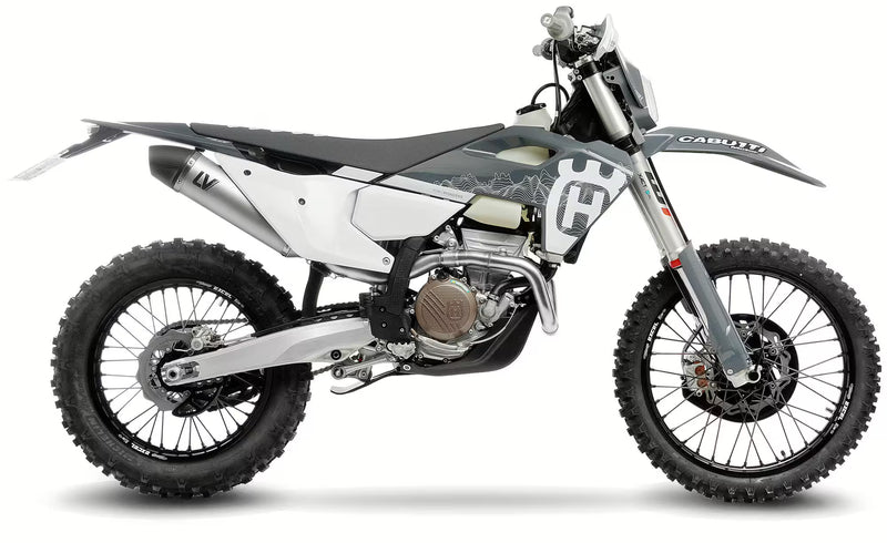Husqvarna FE & KTM EXC-F LeoVince LV-X EVO Enduro Slip-On RVS