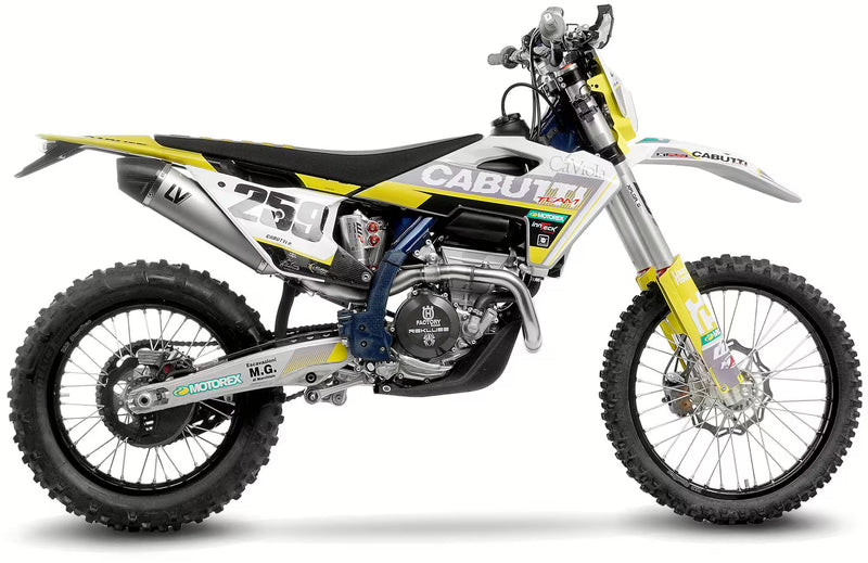 Husqvarna FE & KTM EXC-F LeoVince LV-X EVO Enduro Slip-On RVS